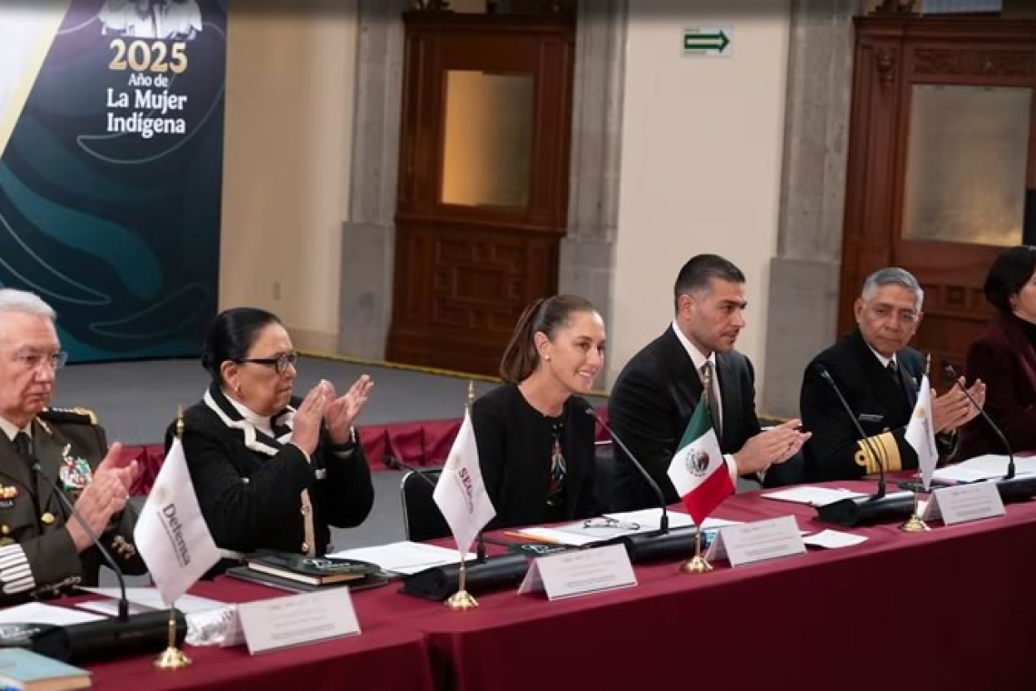 Sheinbaum llama a los Estados a reforzar la lucha nacional contra la extorsión